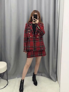 Áo dạ tweed Zr