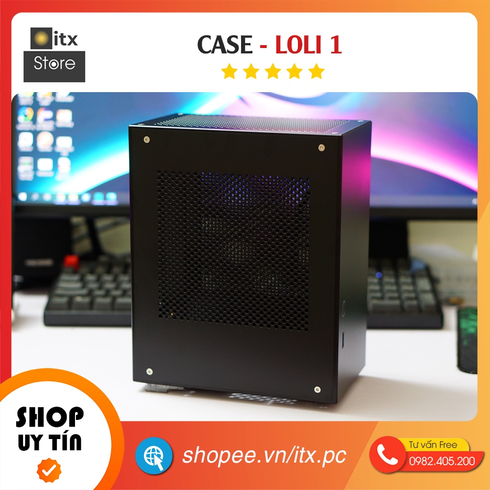 - Vỏ Case iTX Loli1 Full Nhôm - Vỏ Case Siêu Đỉnh