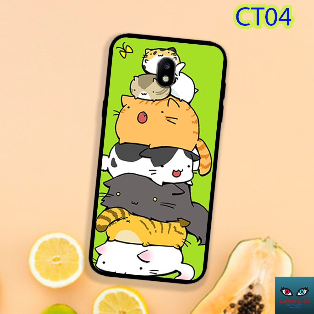 Ốp lưng  kính SAMSUNG GALAXY J7 PRO J3/ J3 PRO J5 PRO  gấu trắng Ice bear, in hình dễ thương siêu Cu