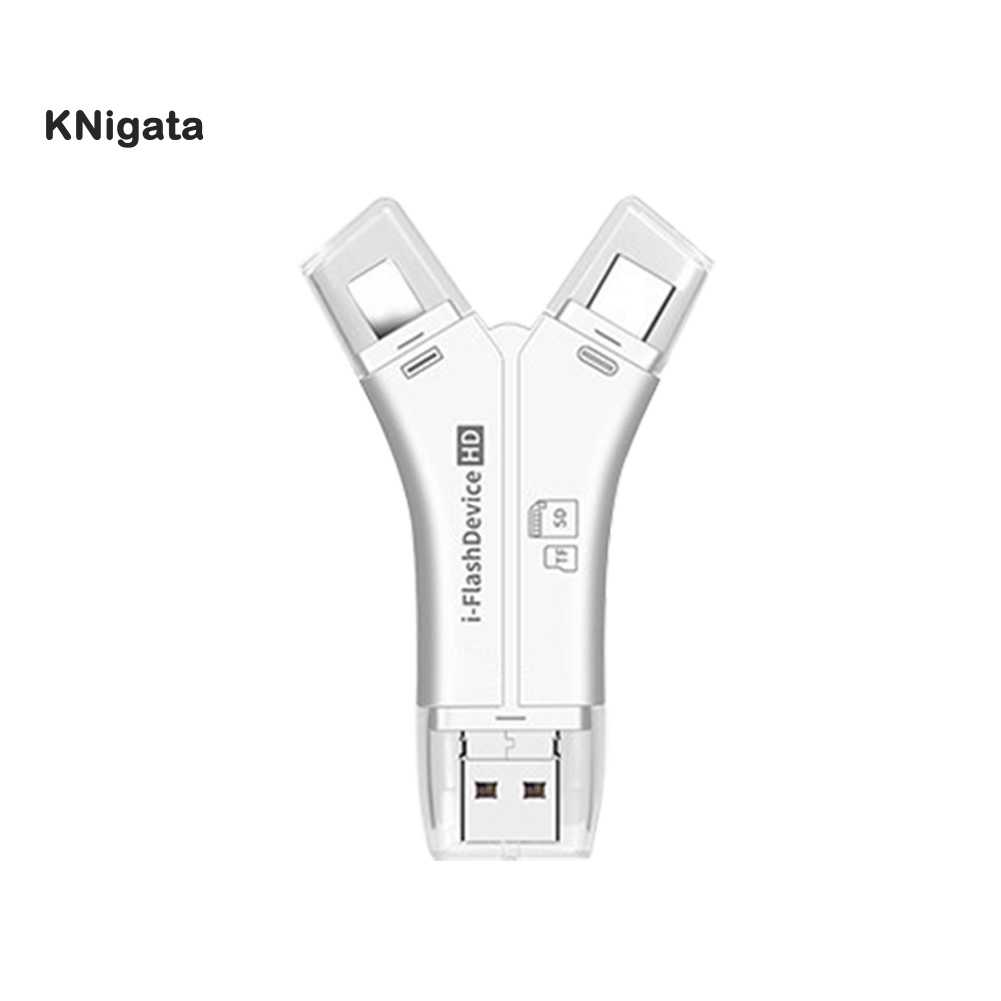 Đầu Đọc Thẻ Nhớ Đa Năng 4 Trong 1 3.0 Otg Tf Cho Pc Iphone Android Type-C | BigBuy360 - bigbuy360.vn