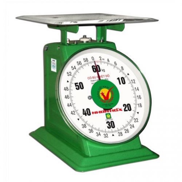 Cân đồng hồ Nhơn hoà 60kg giá 1c