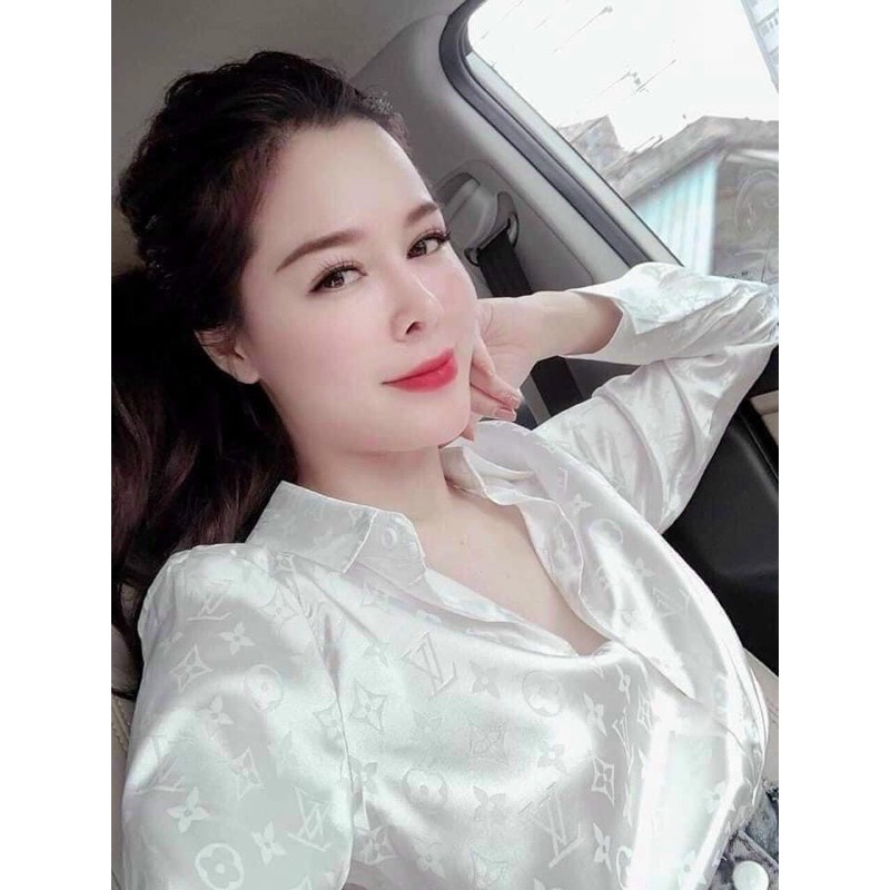🦚🦚Sơ mi Dior nữ tay dài cực xinh kèm ảnh thật shop chụp🦚🦚