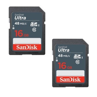[BH 2 Năm] Thẻ Nhớ 16Gb Sandisk Sdhc Ultra Class 10 48Mb/S Giá Rẻ - Chính Hãng | BigBuy360 - bigbuy360.vn
