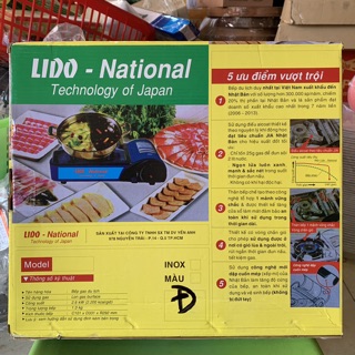 Bếp ga mini Cao cấp Lido