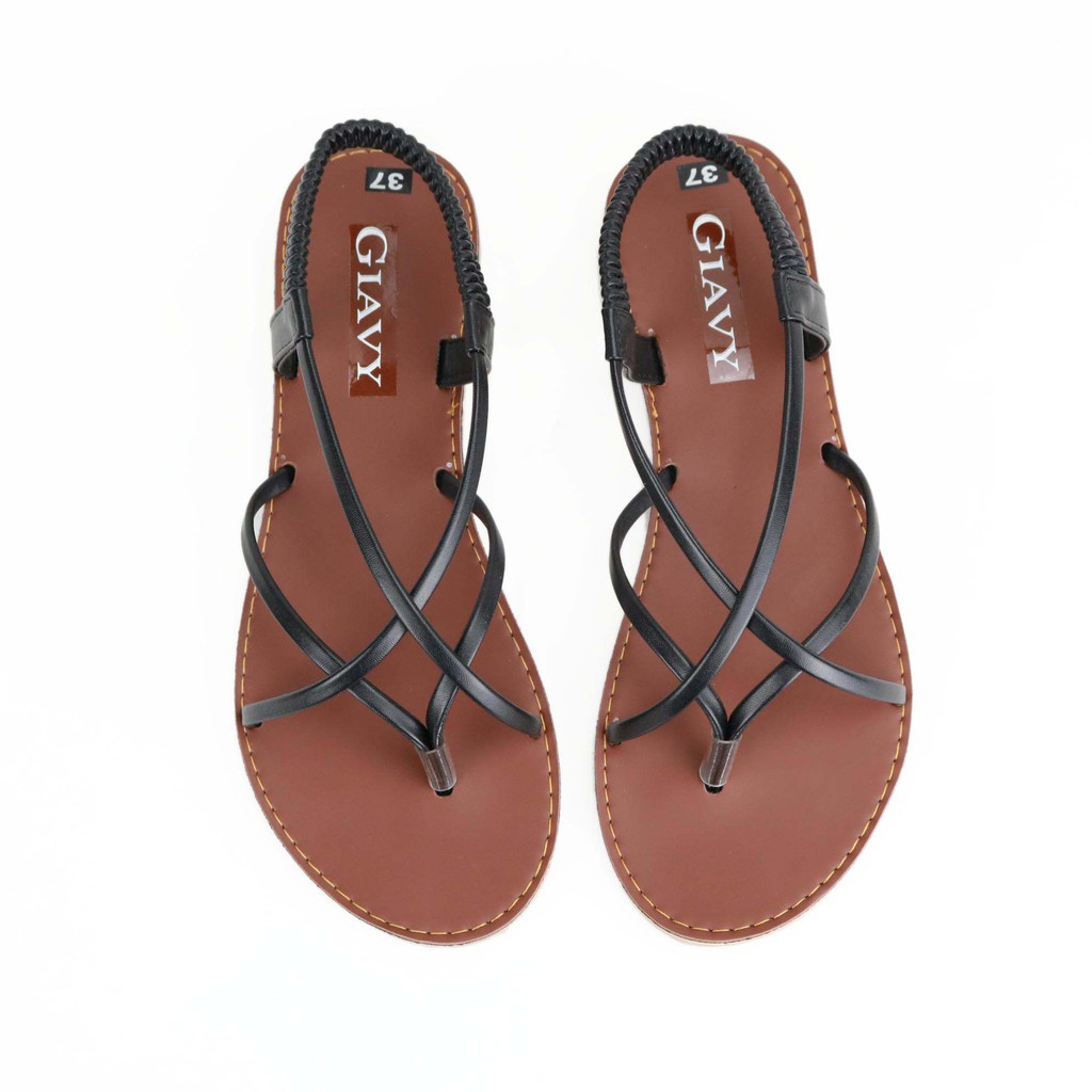 [Video] Giày sandal nữ Giavy quai xỏ ngón SNK319