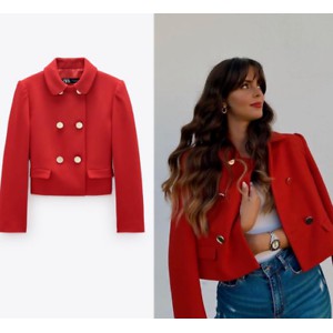 ÁO KHOÁC BLAZER CỔ CÁNH SEN