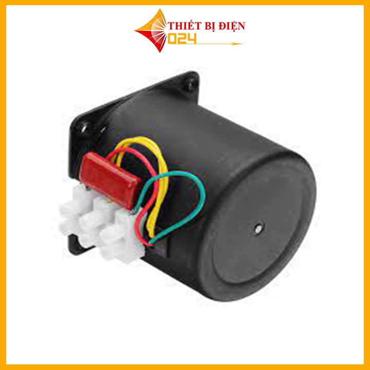 Động cơ giảm tốc 14W 220VAC 60KTYZ trục 7 mm ,dùng chế máy quay vịt ,băng tải ,bếp nướng tự động