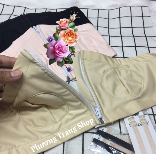 COMBO 2 ÁO HÚT SỮA RẢNH TAY VN FREESIZE CHẤT ĐẸP KHÔNG KÈM DÂY