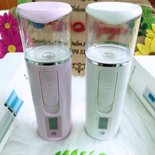 Máy xịt phun sương nano mini-đo độ ẩm cho da