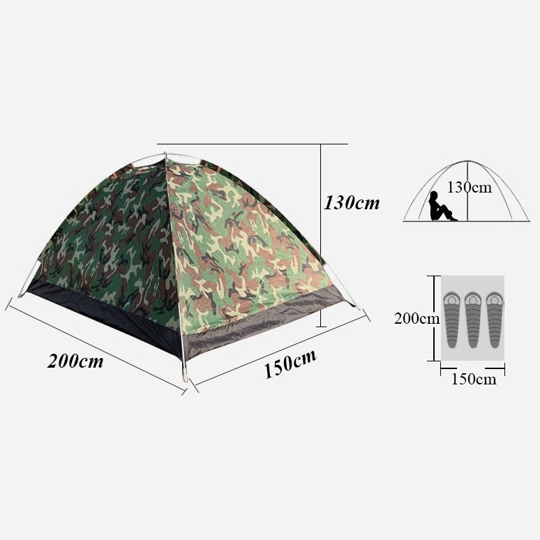 Lều cắm trại tự bung lắp ghép size to 4 6 người khung chắc loại 1 đi phượt picnic dã ngoại du lịch gấp gọn tiện lợi