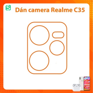 Cường lực dẻo nano Camera Cho Realme C35 bảo vệ khỏi trầy xước camera
