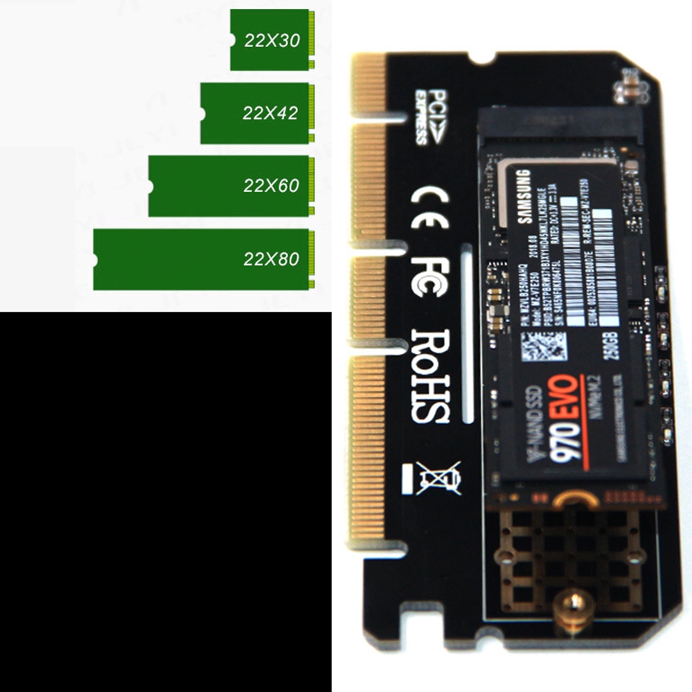 Thẻ mở rộng M.2 NVMe SSD NGFF sang PCIE 3.0 X16 | BigBuy360 - bigbuy360.vn