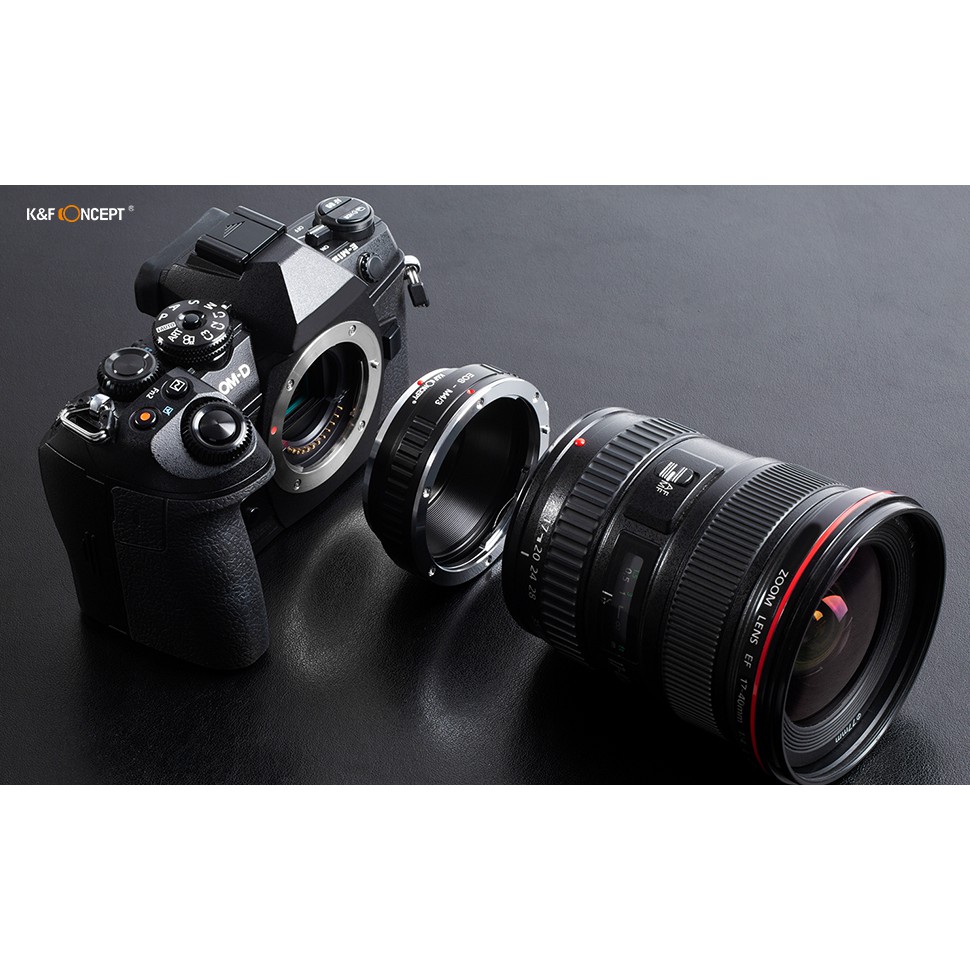 Ngàm Chuyển Đổi Ống Kính Máy Ảnh EOS-M43 Canon EF Sang M43 MFT