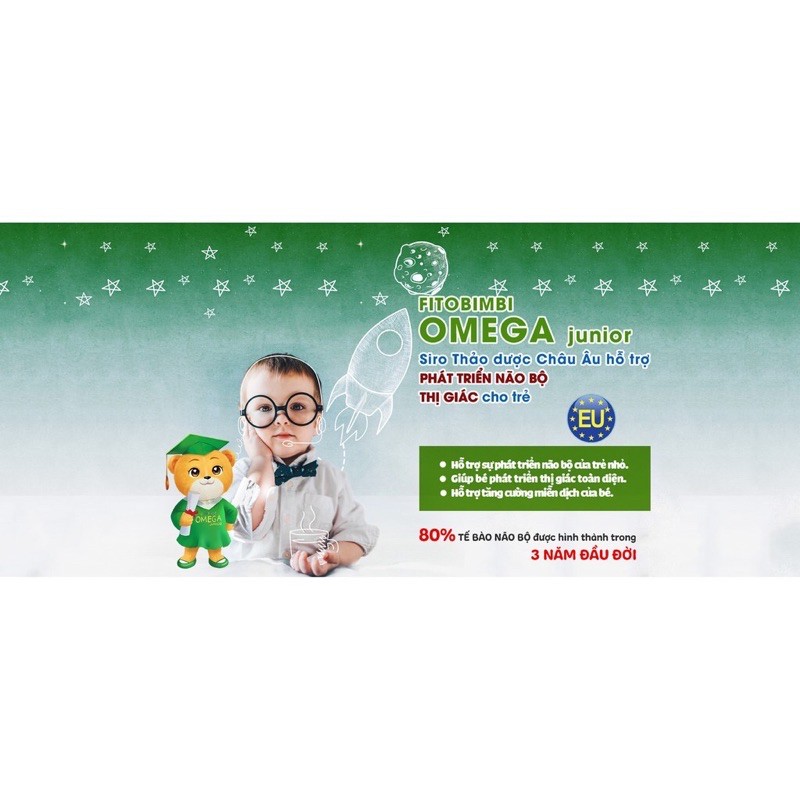 OMEGA Junior FITOBIMBI /Dha cho bé | Thế Giới Skin Care