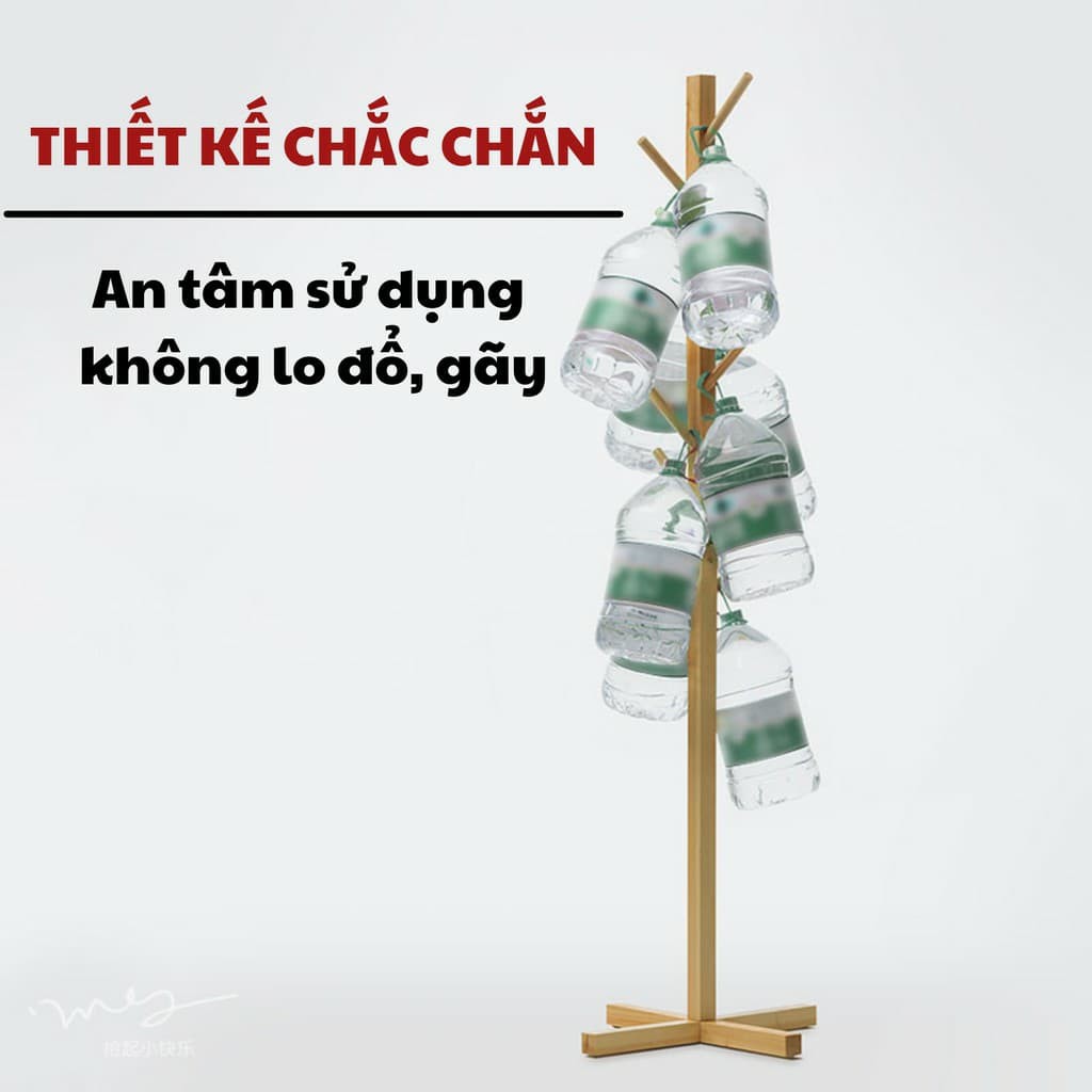 ❤️MIỄN SHIP❤️ Cây Treo Quần Áo Bằng Gỗ Tiêu Chuẩn Xuất Khẩu