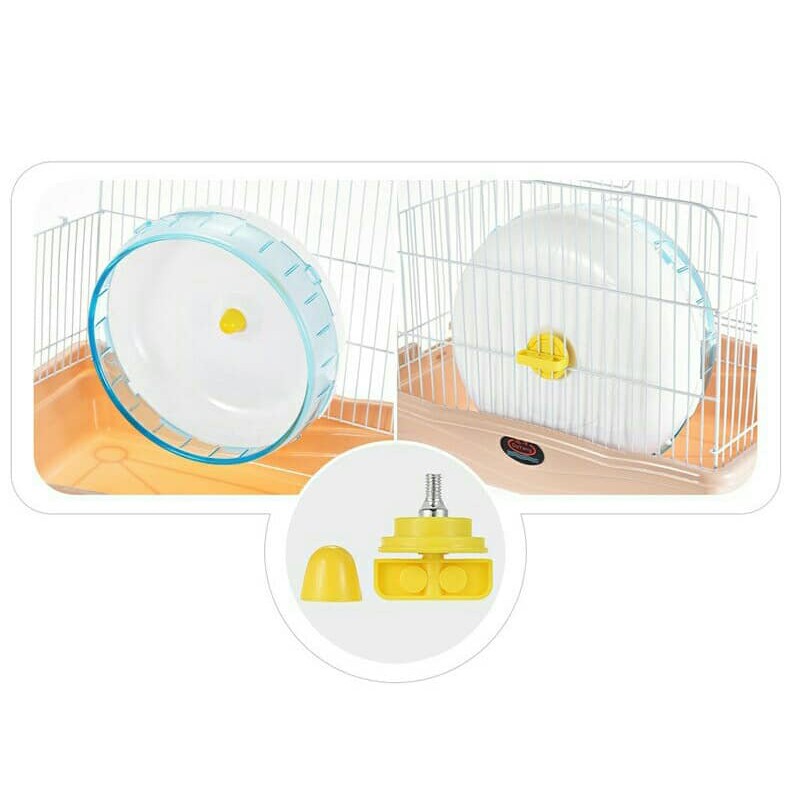 Wheel gắn lồng loại tốt cho hamster
