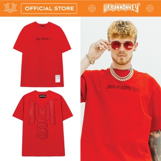 ÁO THUN [ URBAN MONKEY ] DIAMOND - RED