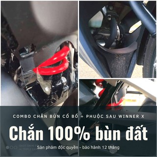Chắn bùn Winner X Combo cổ bô và phuộc sau - BH 12 tháng