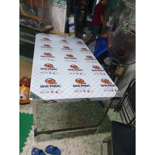 Bàn inox xếp thái 80×160
