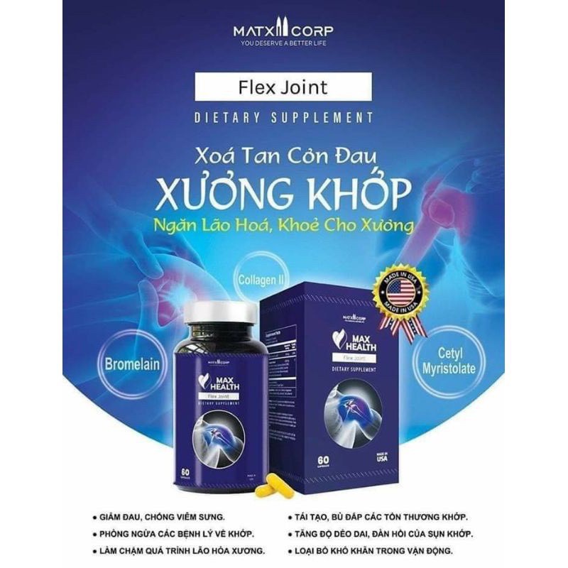 Xương Khớp Max Health Flex Joint