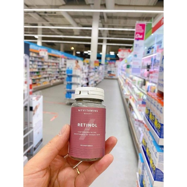 Viên retinol hãng My vitamins