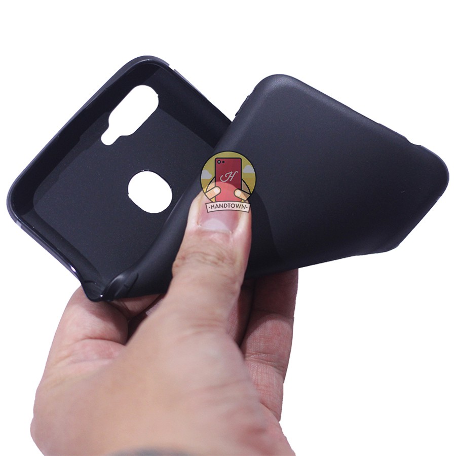 Ốp Lưng Oppo A5s Silicone Cao Cấp Dẻo Nhám Chống Trầy