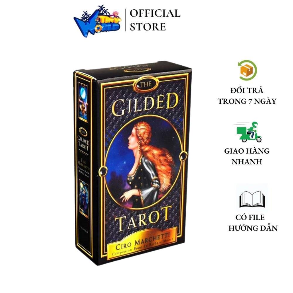 Bộ Bài The Gilded Tarot H9 New Cao Cấp