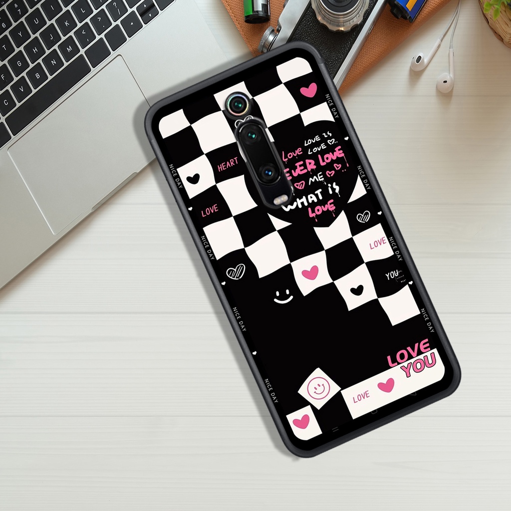 Ốp Lưng XIAOMI REDMI K20 - K30 - REDMI NOTE 4 - NOTE 4X, In Hình &quot;Black Heart&quot; Phong Cách Đẹp.
