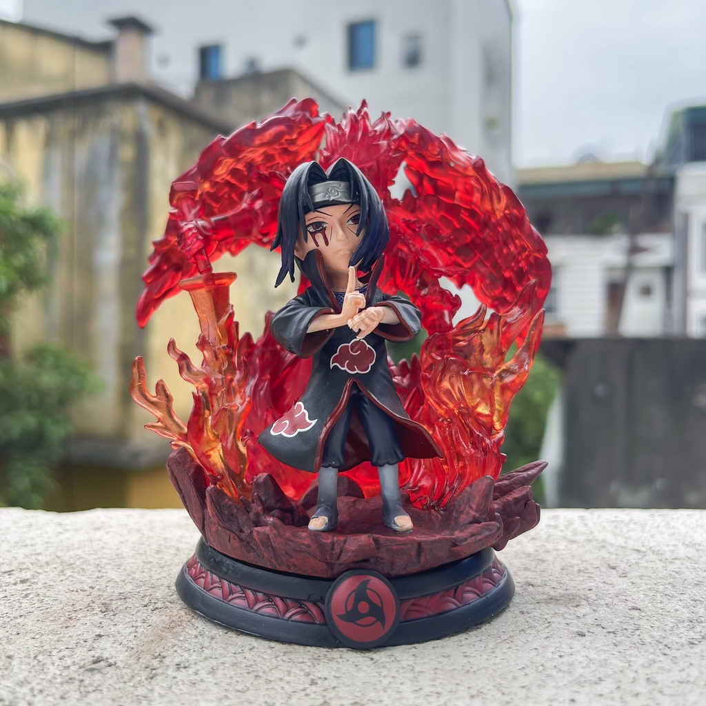 Mô hình chibi itachi madara susanoo hàng nét