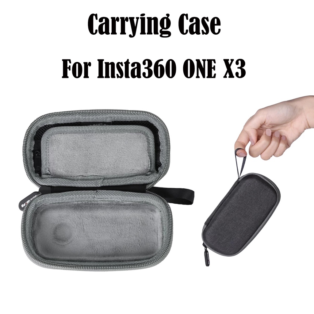 Túi Đựng Máy Ảnh Insta360 X3 Mini Bằng EVA Cứng Chống Sốc Cho Insta360 ONE X3