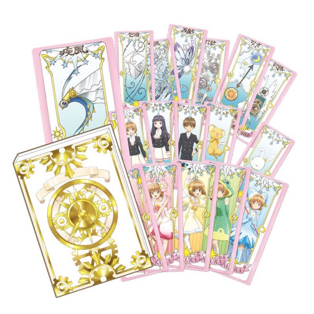 Thẻ bài Clear card trong suốt