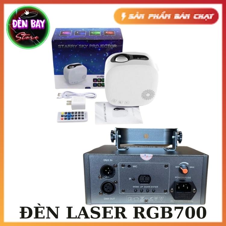 Đèn Laser RGB 700 Công Nghệ 3D, Quét tia, Chiếu hình, Hoạt hình Nhiều Màu Dùng Cho Phòng Karaoke, Sân Khấu
