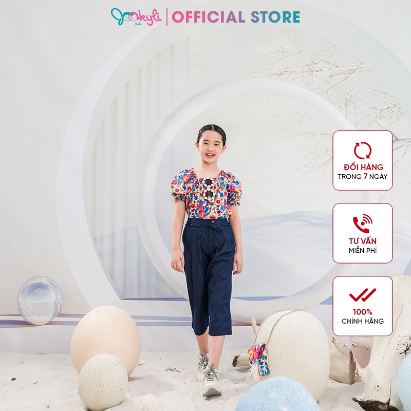 Áo sơ mi JOOKYLI bé gái Bloom 16G0974