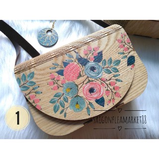 Túi xách handmade đẹp bằng gỗ
