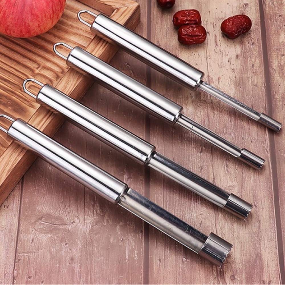 Dụng cụ lấy lõi táo bằng thép không gỉ 4 kích cỡ 8/ 10/ 14/ 20mm