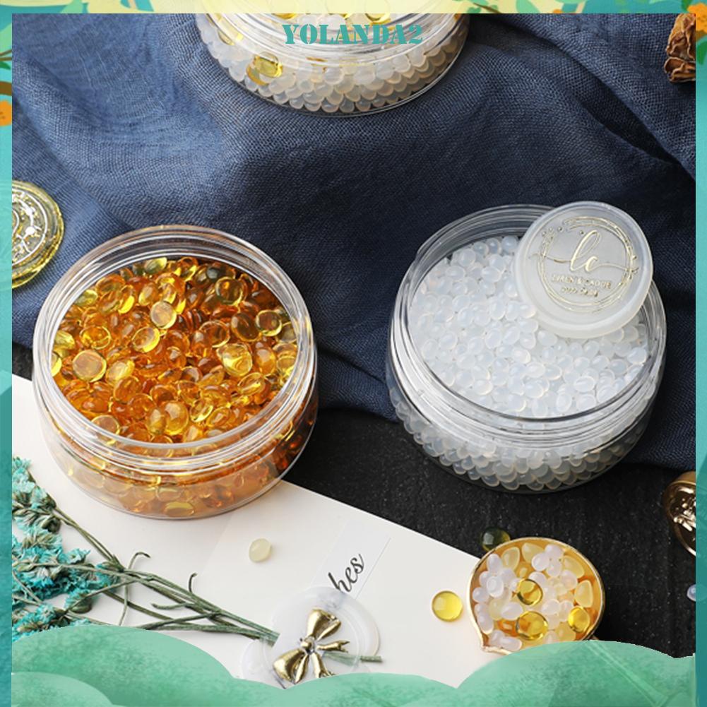 Hộp sáp niêm phong tròn 50g cho bìa thư làm bưu thiếp thủ công DIY