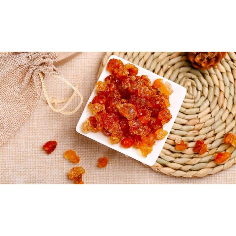 Nhựa đào [nguyên liệu làm chè dưỡng nhan] - 100G - 500g