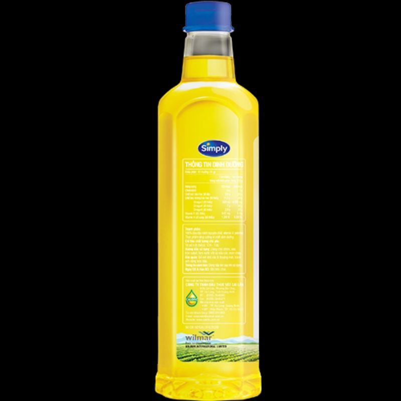 DẦU ĐẬU NÀNH SIMPLY 1L