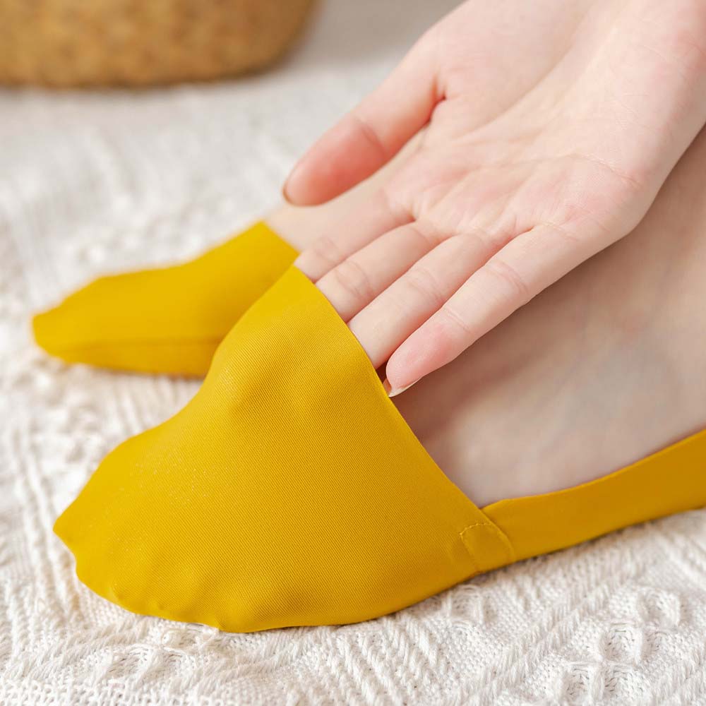 Vớ Nữ Mỏng Chống Trượt Không Đường May Nhiều Màu