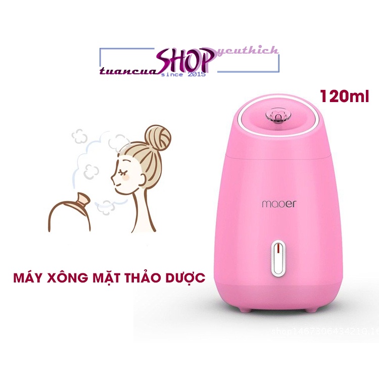 MÁY XÔNG HƠI MẶT THẢO DƯỢC, HOA QUẢ TỰ ĐỘNG 2 IN 1 MAOER