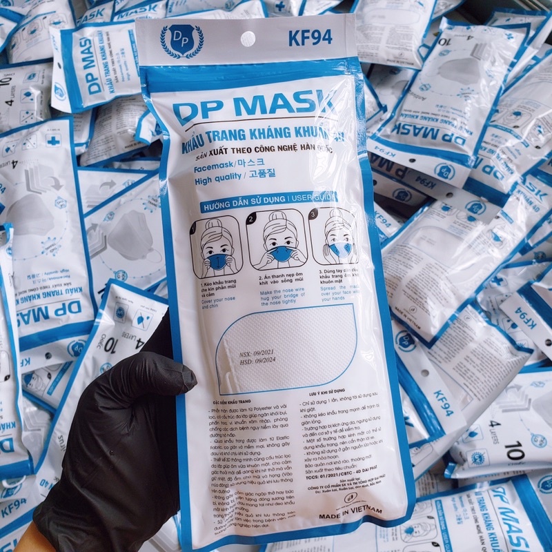 Túi 10 khẩu trang
