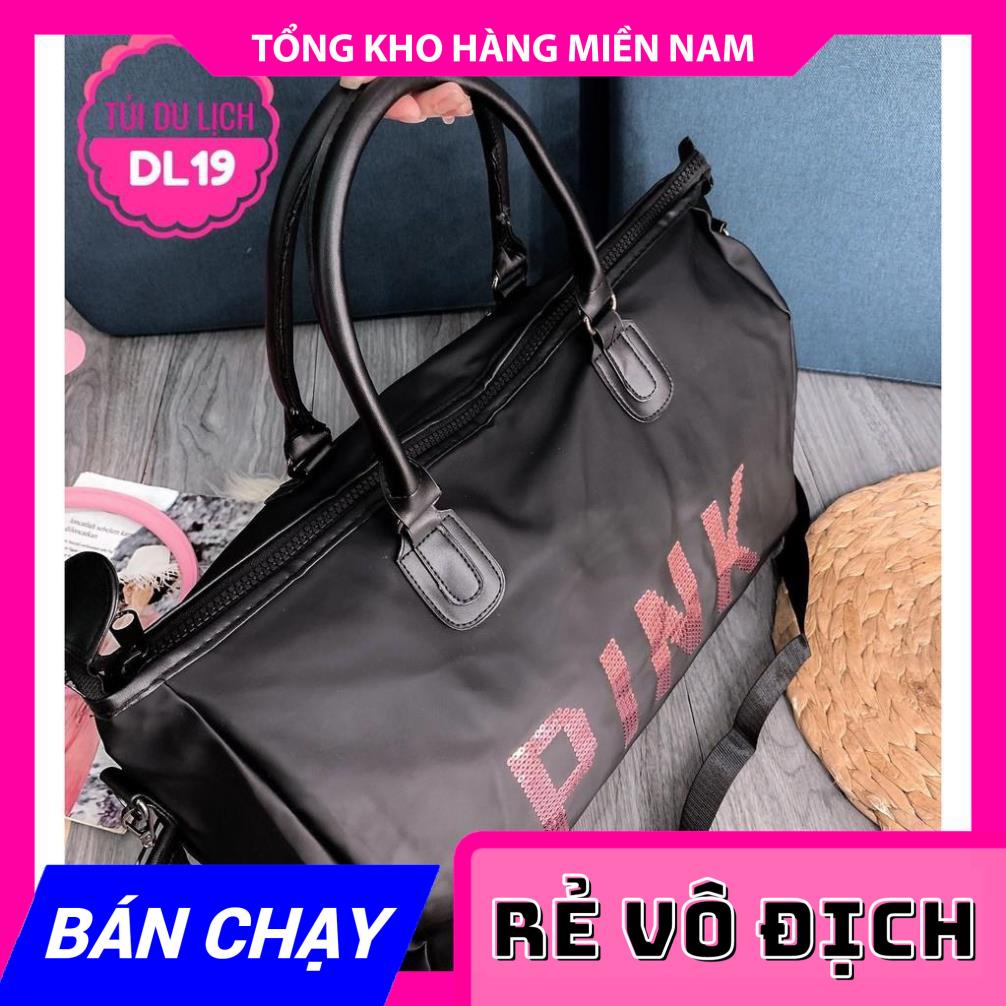 TÚI DU LỊCH PINK KIM SA PLING PLING SIÊU SANG DL19 ❤100% ẢNH THẬT❤ CHUYÊN SỈ - GIÁ TỐT