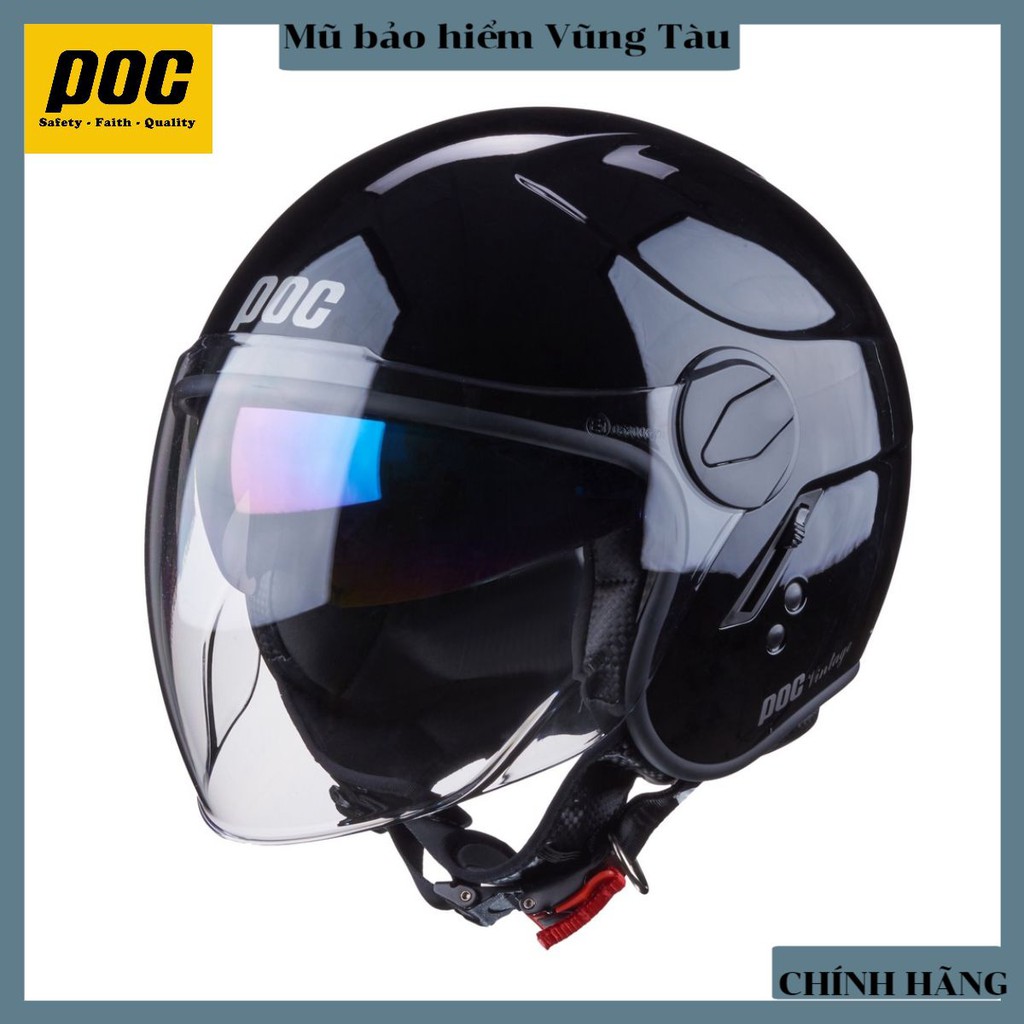 Mũ bảo hiểm 3/4 2 kính POC CITY - Trọng lượng cực nhẹ, phù hợp dạo phố - BIKER 176 - Mũ bảo hiểm & Dầu nhớt Vũng Tàu