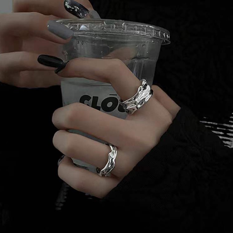 Nhẫn Hở Kiểu Dáng Thời Trang Phong Cách Mới Lạ Dành Cho Nam Nữ