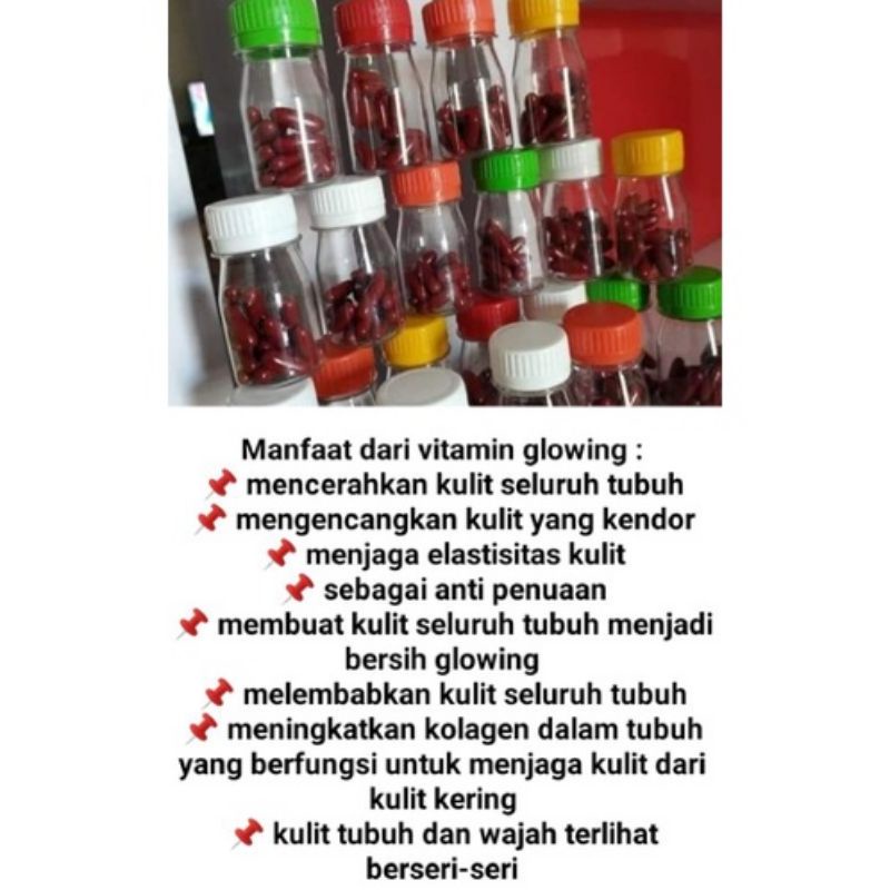 Bảng mạch Vitamin GLOWING 15 TABLET BY Apoteker Augus SALIM | BigBuy360 - bigbuy360.vn