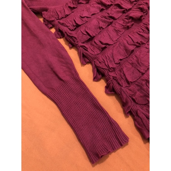 Đầm Body Len Tăm Màu Đỏ Đô