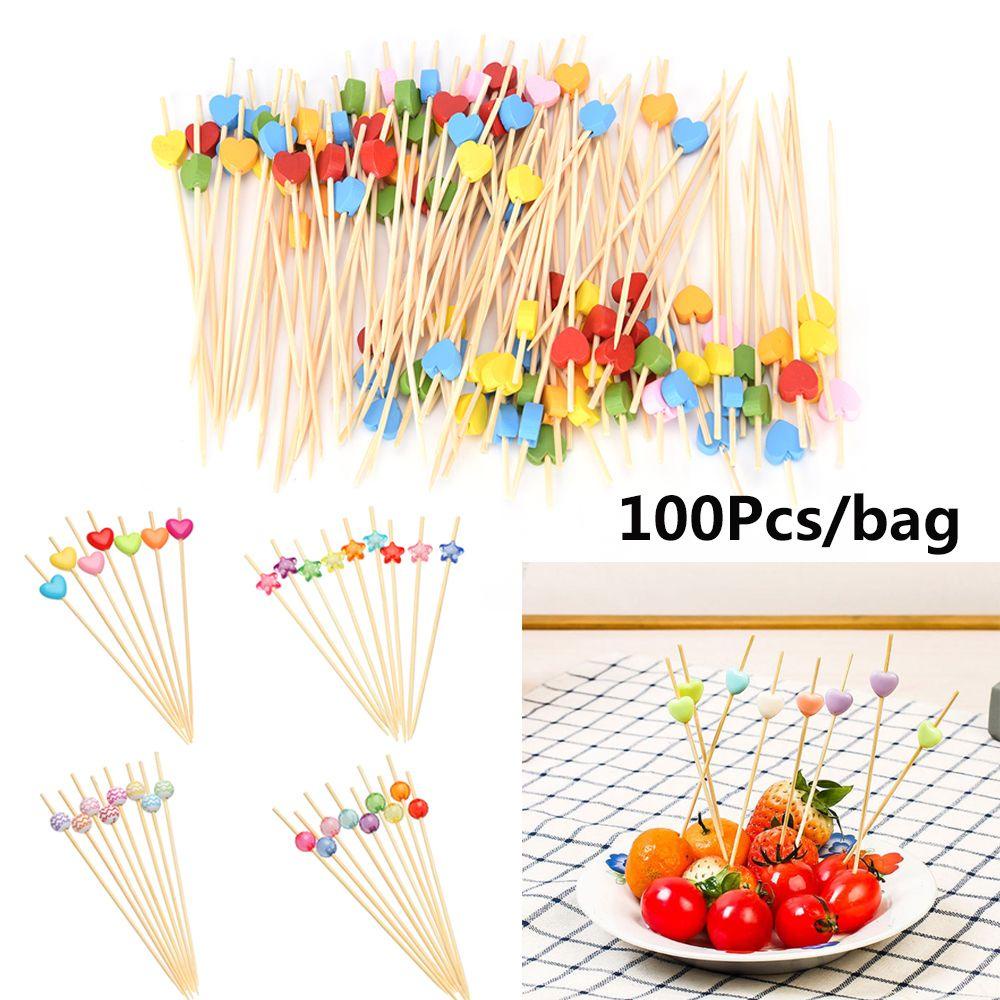 Set 100 Nhãn Đánh Dấu Dùng Để Trang Trí Thức Ăn