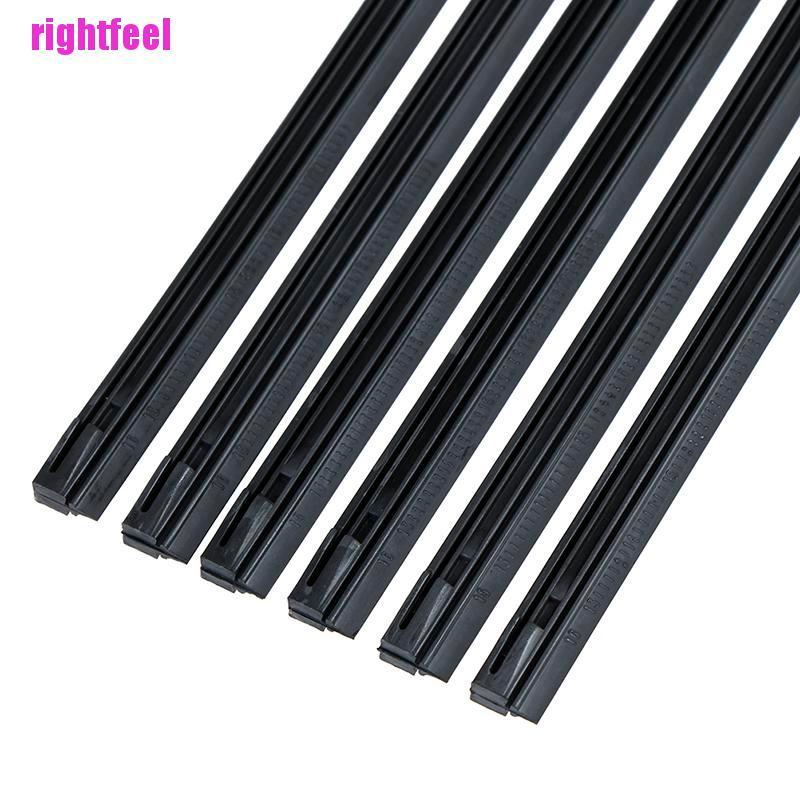 Bộ 2 Dây Cao Su Mềm 6mm 14-22 Cần Gạt Nước Chuyên Dụng Cho Xe Hơi