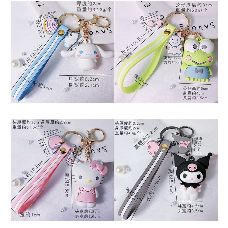 Móc Khóa Hình Mèo Hello Kitty Xinh Xắn