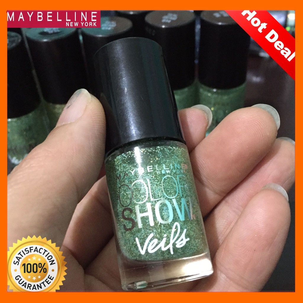 Sơn móng tay - Nail Maybelline Color Show Enamel Polish Lacquer In Teal Beam #614